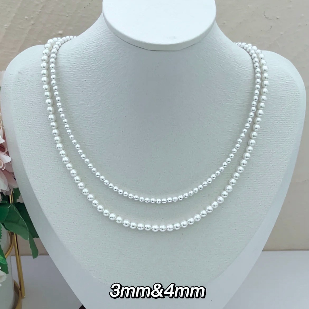 Luxury jewelry, pearls, necklaces, white, for everyone