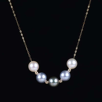 High luxury style court style, pearl alloy, multicolor, necklace, for everyone