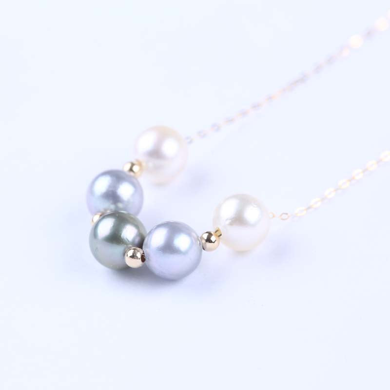 High luxury style court style, pearl alloy, multicolor, necklace, for everyone