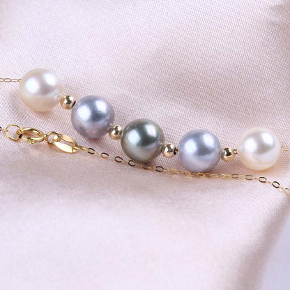 High luxury style court style, pearl alloy, multicolor, necklace, for everyone